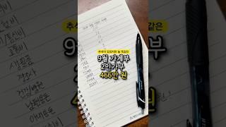 9월 2인가구 생활비 466만 원 중 절반이 대출금 #부부가계부