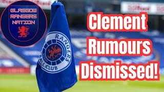 Breaking Rangers FC News: Clement Rumours Dismissed! Sunday Ruined