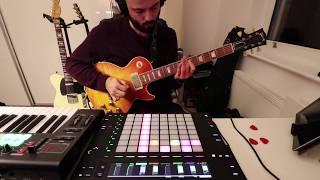  Ableton Live & Push 2 and Guitar Performance #oneminutebeat #3