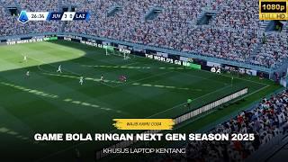 GAME BOLA RINGANKHUSUS LAPTOP KENTANG PES 2017 NEXT GEN SEASON 2025 SERASA PES 2021 !!