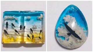 Cloud in Resin | DIY Resin Art Ideas | Cloud Effect | Resin Charm Ideas