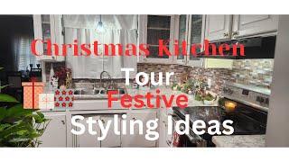 Christmas Kitchen Refresh Tour 2024 Festive Styling Ideas Decorate with me