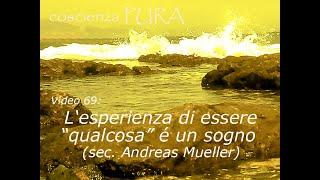 V69: L'esperienza di essere "qualcosa" é un sogno (sec. Andreas Mueller)