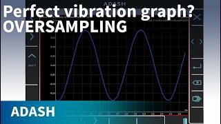 How to get the perfect vibration graph? Vibration Signal Oversampling.