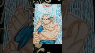 How to make the drawing of Goku ##shortsvideo##kt##viral