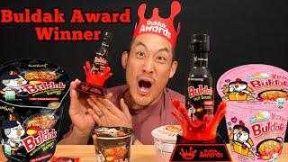 2X FIRE NOODLES- Buldak Award Winner!