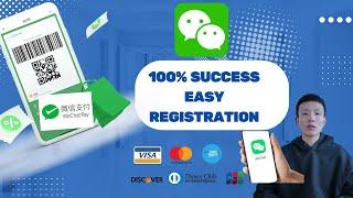 2025 WeChat Pay 100% Successful Easy Registration！wechat sign up problem，wechat qr code verification