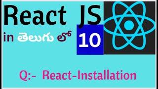 what is npm ... ?    and how to install react js library | REACT JS IN TELUGU |