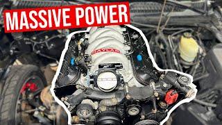 I built a 496 cubic inch street monster 9 second sleeper