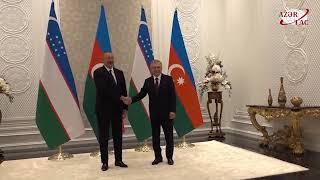 President Ilham Aliyev met with President of Uzbekistan Shavkat Mirziyoyev in Samarkand