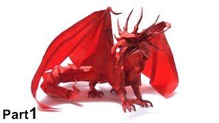 Origami Ancient Dragon (Satoshi Kamiya) part 1