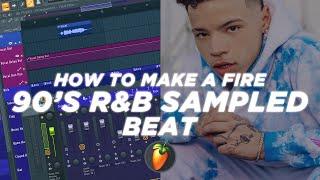 How To Make A 90s Sample Beat Like Lil Moseys Blueberry Faygo | FL Studio Tutorial