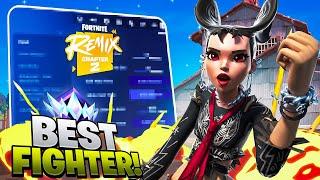 *BEST* FIGHTER!  + *NEW* BEST Controller Settings For Fortnite Chapter 2 REMIX! (PS4/PS5/XBOX/PC)