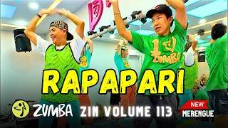 #zumba RAPAPARI - ZIN Volume 113 Merengue | ZIN Launching in HCMC VN #zumbafitness #danceworkout