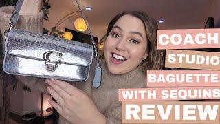 Coach Studio Baguette Bag With Sequins Review