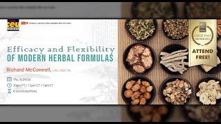 Efficacy and Flexibility of Modern Herbal Formulas | Acupuncture CEUs/PDAs