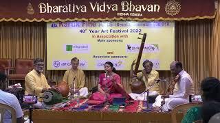 Kartik Fine Arts' 48th Year Art Festival - Cuddalore S J Jananiy | Bharatiya Vidya Bhavan |