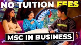 FREE MASTERS COURSE : MSc in Business in Germany 