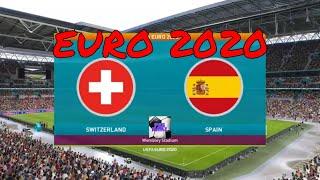 Switzerland vs Spain Highlight | Euro 2020 | Quarter Final | HD