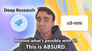 The World isn't Ready for AI this Capable.. Dive into Open AI o3 mini & Deep Research