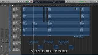 Adam Lewis Mixing - Before & After Hip-Hop Mix (Tray Avlon - Opposites Attract)