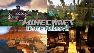 Biome Makeover: 1.18.2 Minecraft Mod Showcase