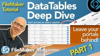 DataTables for FileMaker - Replace your Portals - Part 1