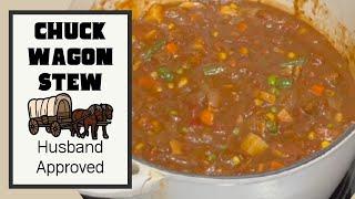 A Must Try! This CHUCK WAGON STEW Was Amazing! More Than Just A Beef Stew Recipe