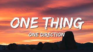 One Direction - One Thing (Lyrics)