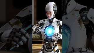 The Heart of the AI  #Future #Robot #Energy #Tech #aiart #aibeauty #shorts #girl
