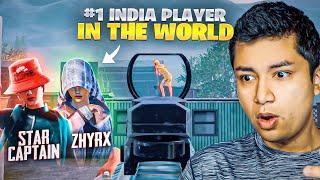 ROLEX REACTS to BEST INDIAN TDM PLAYER vs STAR CAPTAIN | PUBG MOBILE