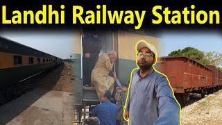 Landhi Railway Station | Railway Hukkam Say Gily Shikway | Sha Faizan Vlog