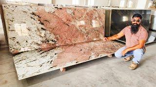 Granite Alaska pink || All indian granite design || Makrana marble || #granite #marble #viral #new