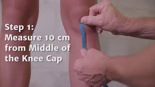 How to meaure for REHBAND Knee Sleeves