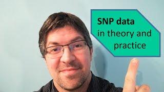 What is a SNP? | Single nucleotide polymorphism (SNP) data in theory and practice