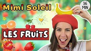 Les fruits, les couleurs + chansons et jeux | Mimi Soleil | Vidéos éducatives pour jeunes enfants