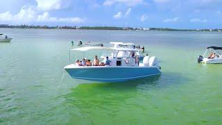 FIRST ISLAMORADA SANDBAR TRIP IN THE NEW COBIA