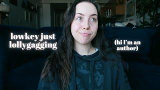 wrapping up a book and being a hater (a weekly author vlog)