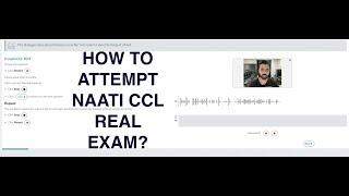 NAATI CCL ONLINE TEST Explained in depth | HOW TO TAKE THE REPEAT IN THE NAATI EXAM? VISION LANGUAGE