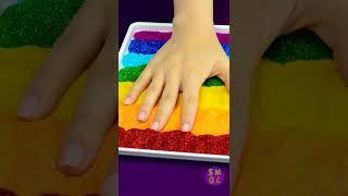 Rainbow hands on your T-shirt in 2 minutes! || Rainbow Crafts and Hacks that really work  #shorts