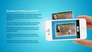 Scan and Upload your ID  - First Florida Integrity Bank