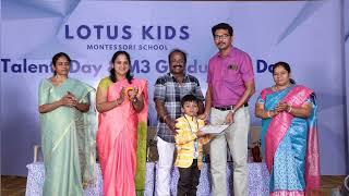 14th TALENT'S DAY & M3 GRADUATION DAY, LOTUS KIDS MONTESSORI SCHOOL - M3 GRADUATION DAY