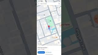How to find your Parking Location on Google Maps 2025