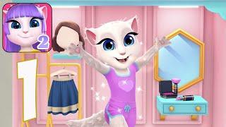 My Talking Angela 2 - Gameplay part 1(iOS, Android)