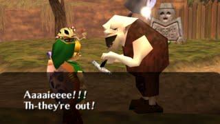 Dampé Gets Scared (Majora's Mask)