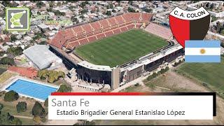 Estadio Brigadier General Estanislao López | Club Atlético Colón | Google Earth | 2014