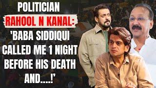 Politician Rahool N Kanal: 'After the shooting incident,Salman Khan is SCARED of...!'