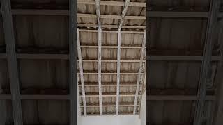 PVC false ceiling for sloping roof | interior design | Architecture | Construction