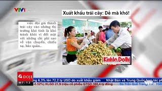 Xuất khẩu trái cây của Việt Nam: Dễ mà khó| VTV24