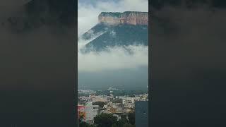 Stunning view of tirumala ghats #ghatsection #fog#mountains